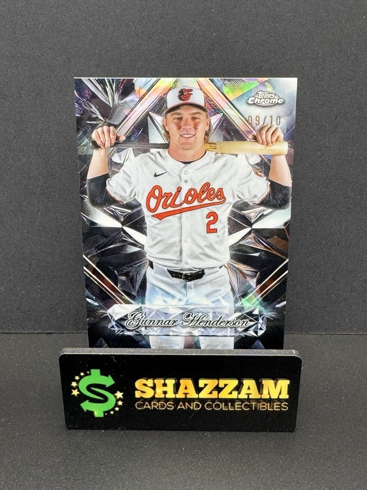 2025 Topps Chrome Sapphire GUNNAR HENDERSON Black /10 Sapphire Selections SS-5