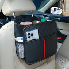 Car Seat Back Organizer with Storage Pockets, 2 Pack Multi Hanging Car Seat O...