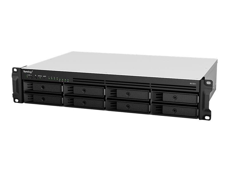 ^Synology RackStation RS1221+ - NAS server (0TB/Rack 2U/Ryzen V1500B)