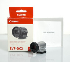 Canon Electronic Viewfinder EVF-DC2 Silver For EOS M6 M3 PowerShot G1 G3 Used