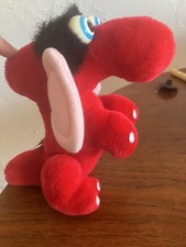 Vintage Alpha Critters 1986 Lloyd Gilbert Letter  F  Stuffed Plush Fun Furry Pal