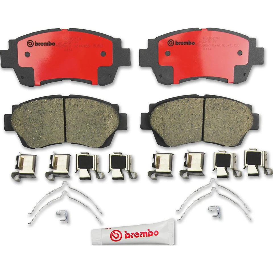 Juego de pastillas de freno delanteras Brembo de cerámica para Toyota Avalon Camry Lexus ES300 SC300 Foto 2 de 3