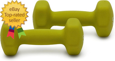 Neoprene Dumbbell Hand Weights for Exercise and Muscle Toning