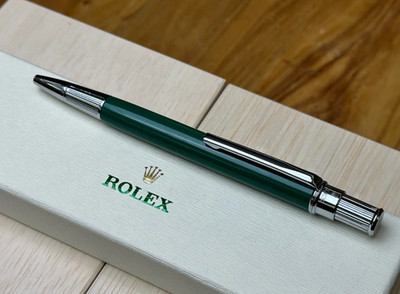 2026 Rolex Submariner Green Oyster Ballpoint Pen Luxury Black Ink Gift Box