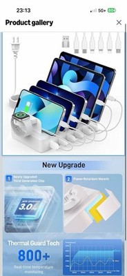 CREATIVE DESIGN Charging Station for Multiple Device