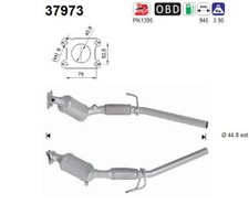 Katalysator AS 37973 für VW POLO 6 AW1 BZ1 AE1 SEAT IBIZA 5 KJ1 KJG