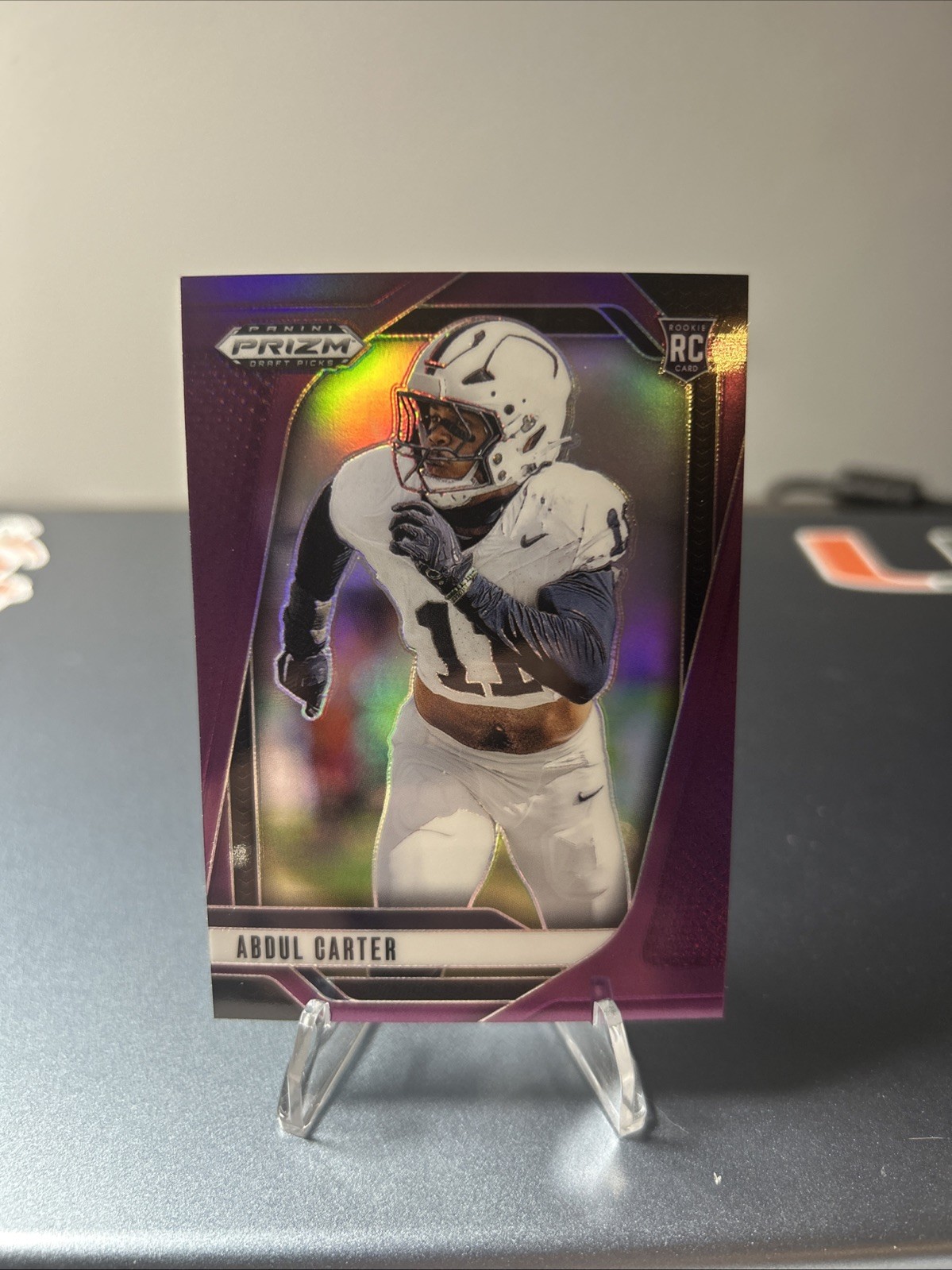 2025 Prizm Draft Picks Abdul Carter Purple /99 No. 102