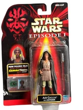 Hasbro Adi Gallia Star Wars Episode I 3.75in Action Figure CommTech Chip