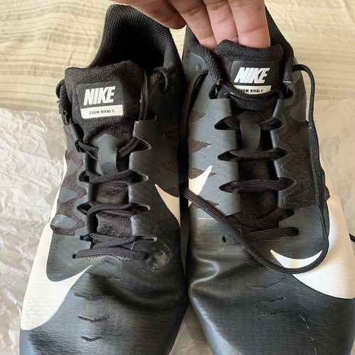 Nike Racing US Größe 11 schwarz Zoom Rival S Stollen Trainingsschuhe mit Spikes - Bild 4 von 13