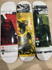 BUNDLE STAR WARS ELEMENT SKATEBOARD DECK YODA...