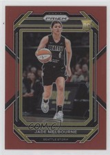 2023 Panini Prizm WNBA Red Prizm /199 Jade Melbourne #131 Rookie RC 00um
