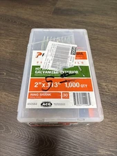 Paslode Fuel Cell 1000 Framing Nails 2 In X .113 Galvinized Ring Shank 650564