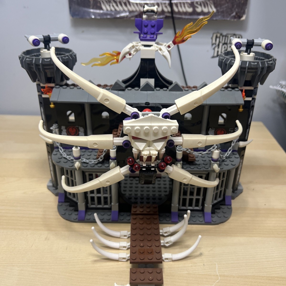 LEGO NINJAGO: Garmadon's Dark Fortress (2505) Almost Complete With