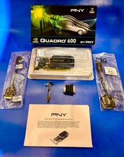 NVIDIA Quadro 600 PNY 1GB DDR3 PCI Express Gen includes 3 video adaptors