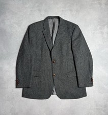 Harris Tweed Vintage Mens 100 Pure New Wool Blazer Jacket Diegel Size UK 46R FR
