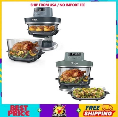  SALE! Ninja Crispi Pro 6 Qt Glass Air Fryer 6-in-1 1800W Cyberspace - 2 Color