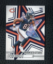 2025 PANINI ROOKIES & STARS #154 LUTHER BURDEN III ROOKIE RC CHICAGO BEARS