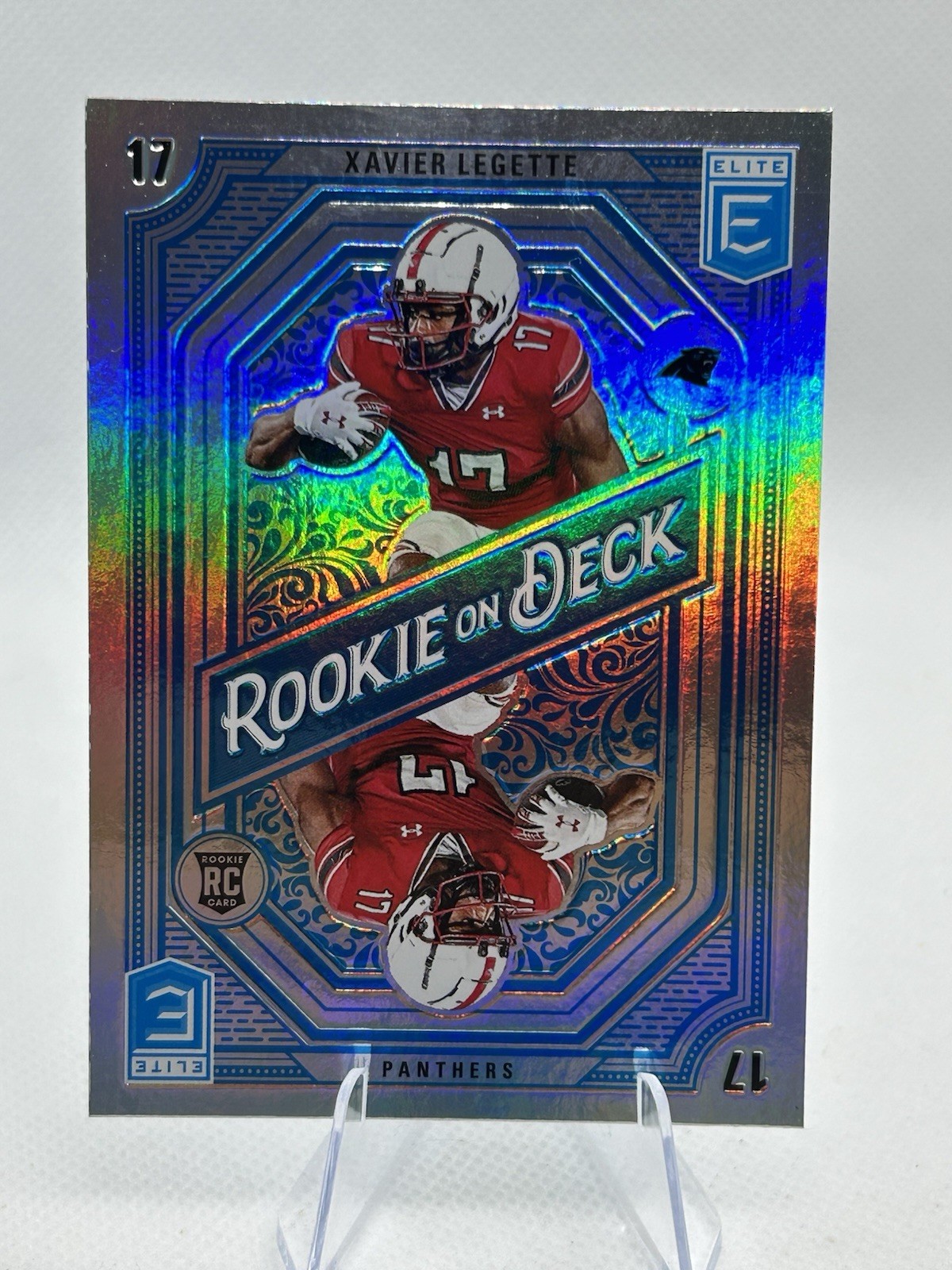 2024 Donruss Elite Xavier Legette RC ROOKIE ON DECK #9 Carolina Panthers