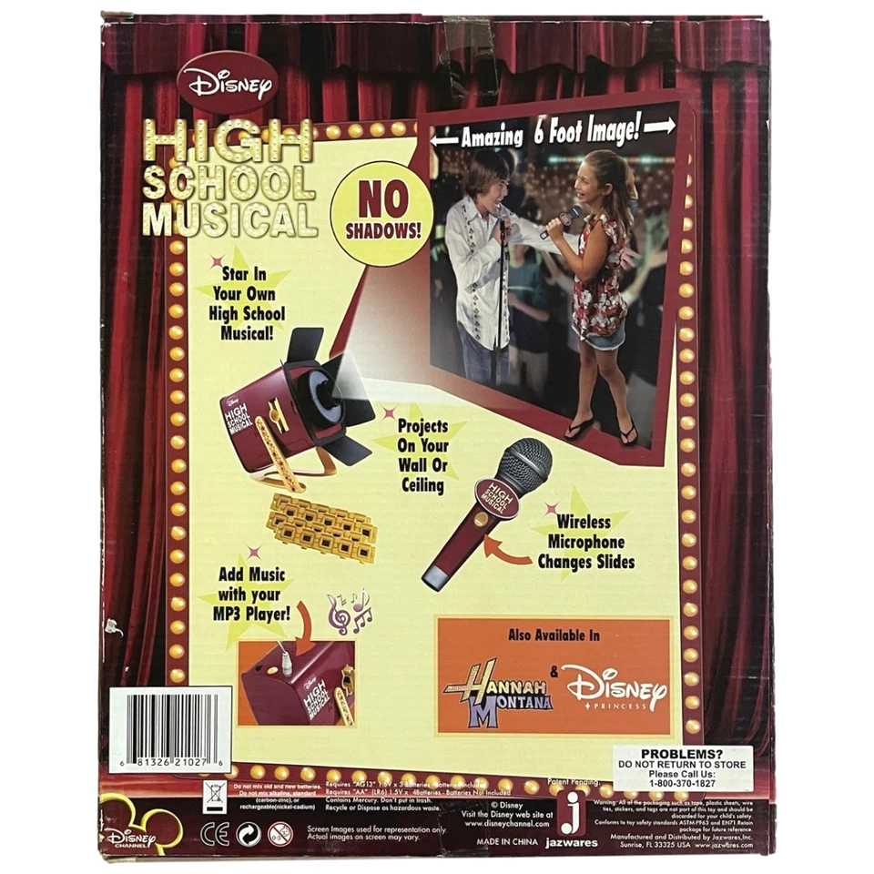High School Musical Magic Star Theater Projector Playset - Image 3 of 3