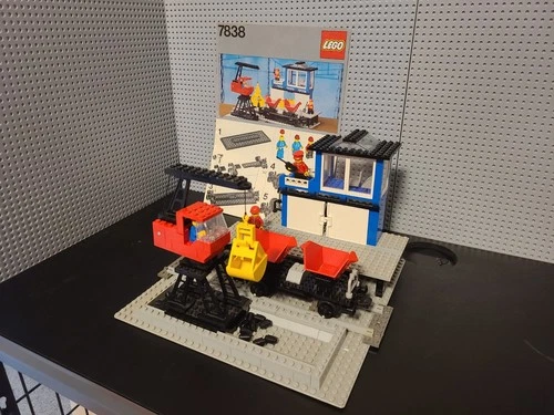 Vintage LEGO 7838 Train Depot Set (With Instructions)