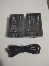 2 Packs 6040mAh Rechargeable Battery V4 for Ring, Video Doorbell 2/3/4 , 3 Plus