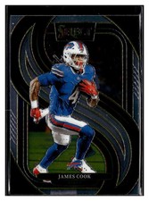 James Cook 2024 Select Premier Level #167 Buffalo Bills Football *303