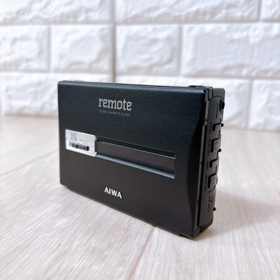 動作品 AIWA remote HS-PL35 カセットプレイヤー