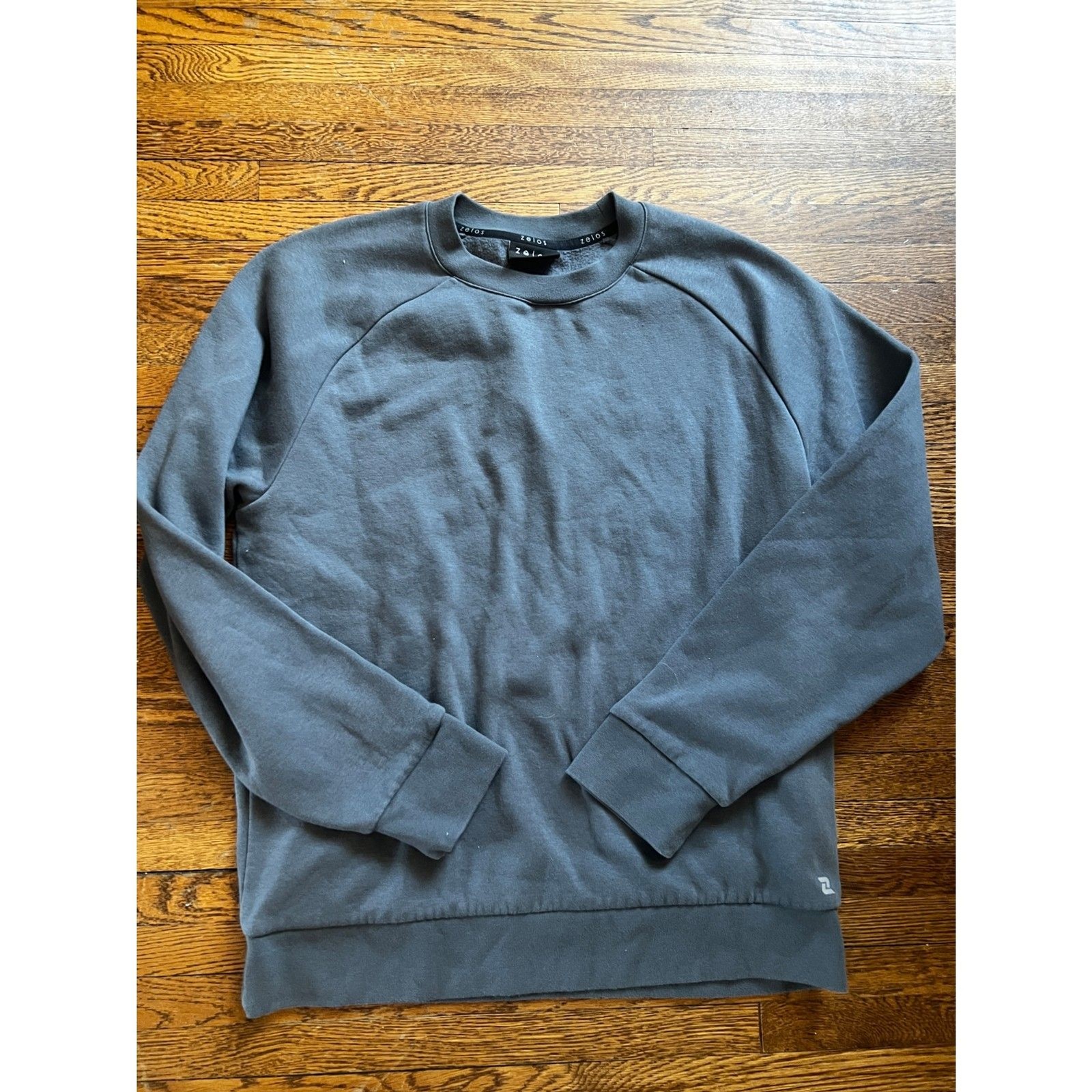 Zelos Activewear Dark Gray Pullover Sweatshirt Wo… - image 1