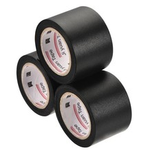 3Pcs Wrap Pipe Protective Tape Non-Adhesive 4cmx12m Waterproof Protector Black