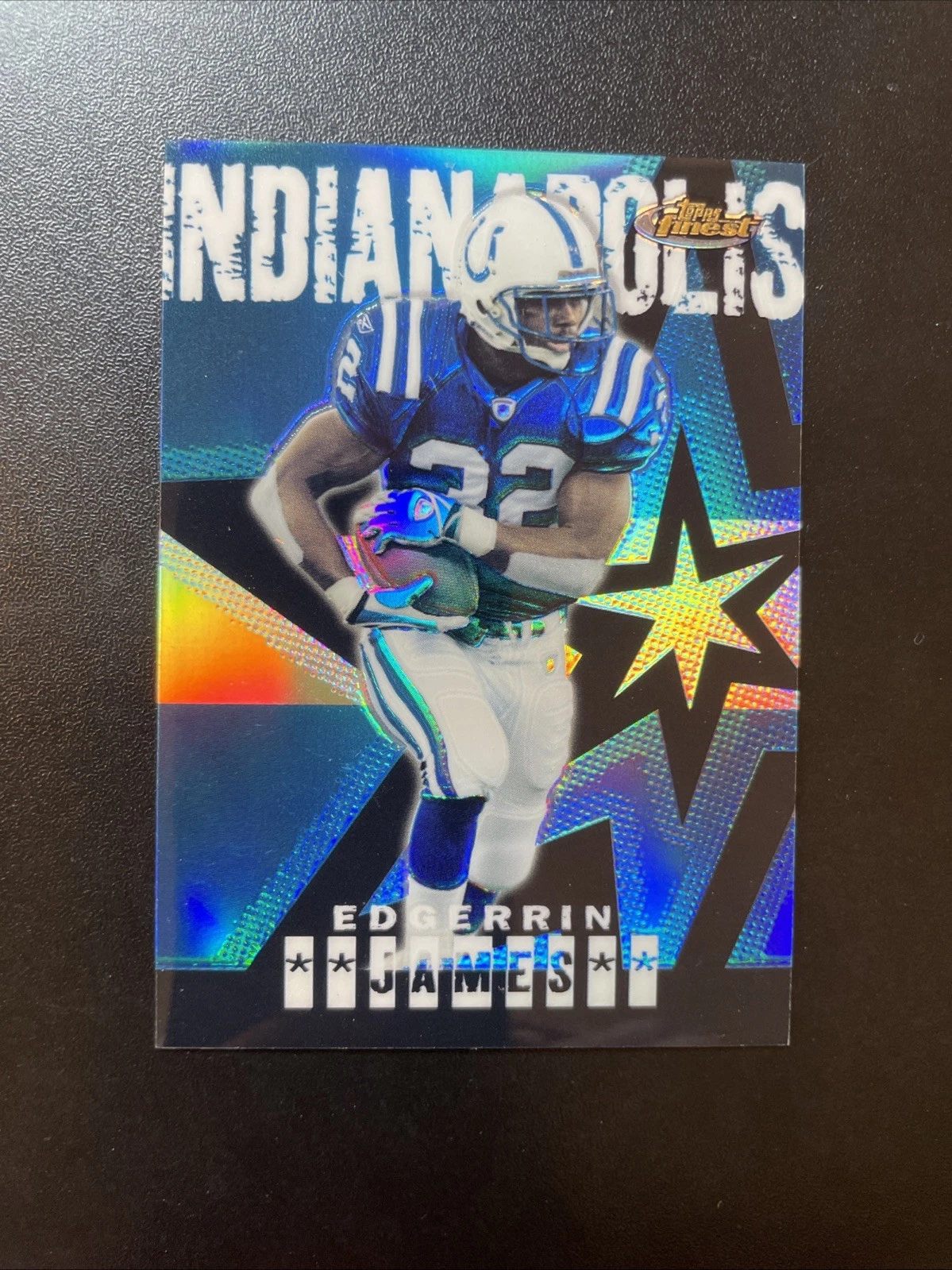 2004 Topps Finest Refractor #53 Edgerrin James /199