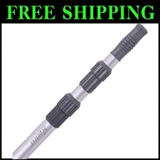 Adjustable 3.4 to 15 Foot Telescoping Pool Cleaning Pole - Durable & Stylish