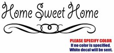 HOME SWEET HOME JDM Funny Vinyl Decal Sticker Car Window Bumper Wall Laptop 12"
