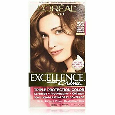 Loreal Excellence Triple Protection Hair Color Creme 5g Medium