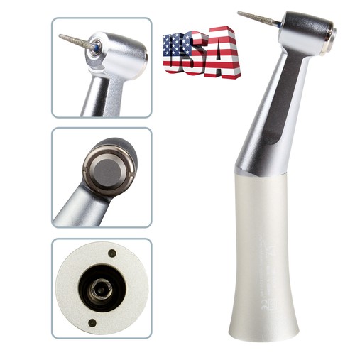 NSK Style Dental Slow Speed Handpiece Straight/Contra Angle FG1.6mm 2.35mm Burs - Picture 20 of 80