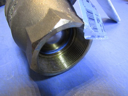 1 NIBCO NL95XHD T-585-66-LF, 2" Threaded Full Port Bronze Ball Valve 600 CWP NEW - Picture 8 of 13
