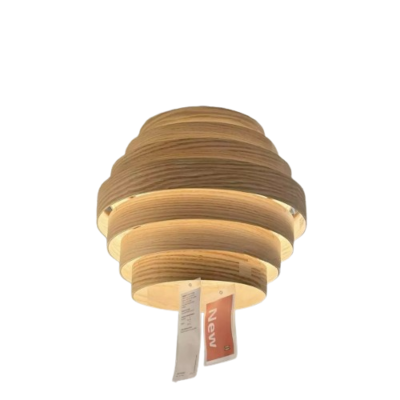 New IKEA DYKARKLOCKA Oak Veneer Pendant Lamp Shade 40 cm (16