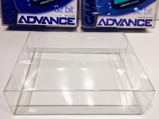 1 Box Protector For Game Boy Advance Console Boxes   Clear Display Case Nintendo