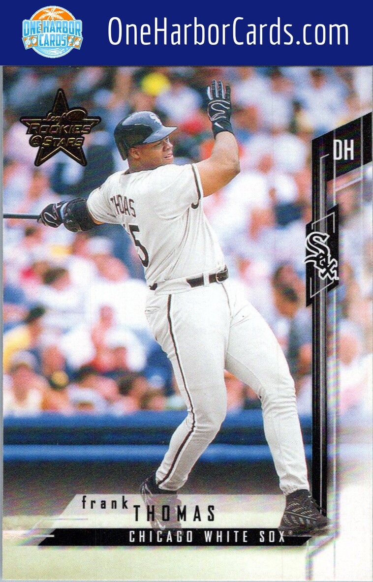 2001 Leaf Rookies & Stars Chicago White Sox #82 Frank Thomas