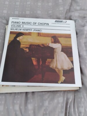 WILHELM KEMPFF Piano Music Of Chopin Vol. 3 1967 - STS 15050 