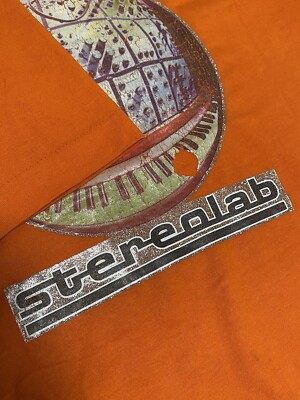 VTG Original 80s 90s Stereolab Band T Shirt First Run RARE