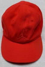 Youth JORDAN Baseball Cap/Hat Orange Sz 4-7 GUC