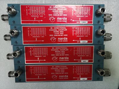 1PC Narda 3022 1-4GHz 20dB Wideband Bidirectional Directional Coupler