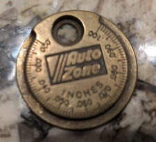Original Vintage AUTO ZONE Spark Plug Gap Tool NO. 2101 Made In USA