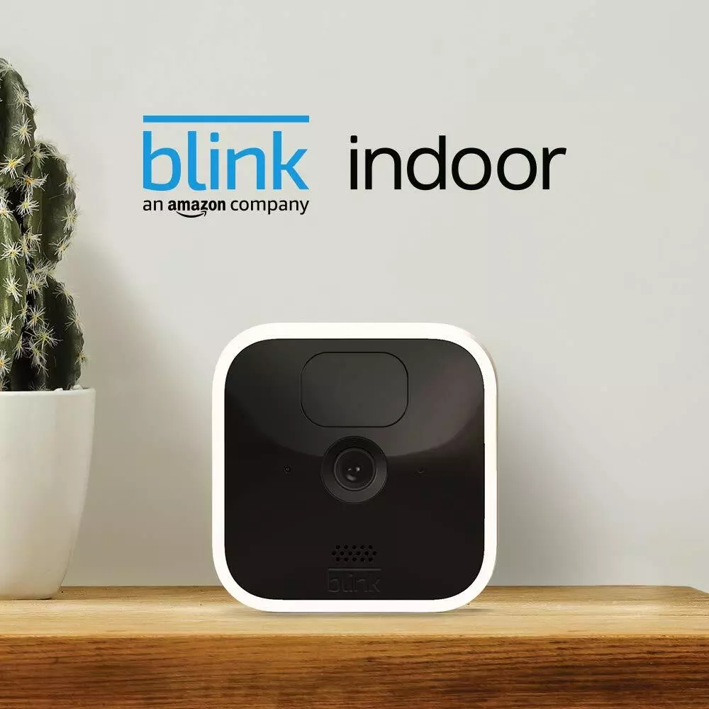 Blink Indoor Newest Add-On Security Camera w/ two way audio (Sync Module  need) 840080563237