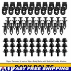 <!--F#f_0-->70PCS Body Bolts & U-nut Clips - Engine Under Cover M6 Splash Shield Slash Guard<!--F/-->