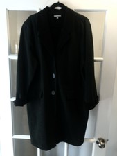 Habitat Womens Jacket Xl Evergreen/black Long Coat