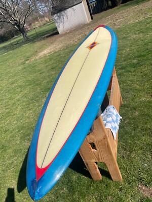 Vintage, Unrestored 1960s Jacobs Surfboard | eBay