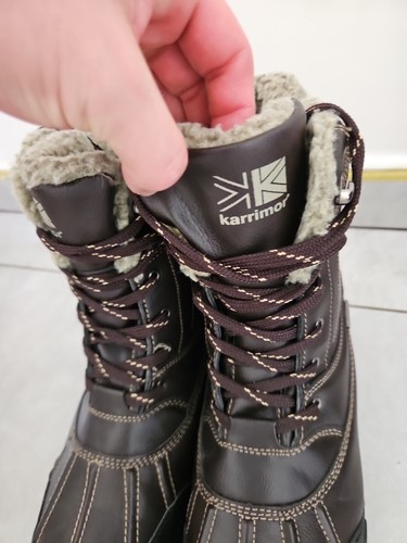 Karrimor Hombres Botas para Caminar Nieve Informales 00 Con Cordones Marrón UK 7 EU 41 Totalmente Nuevas - Imagen 4 de 7