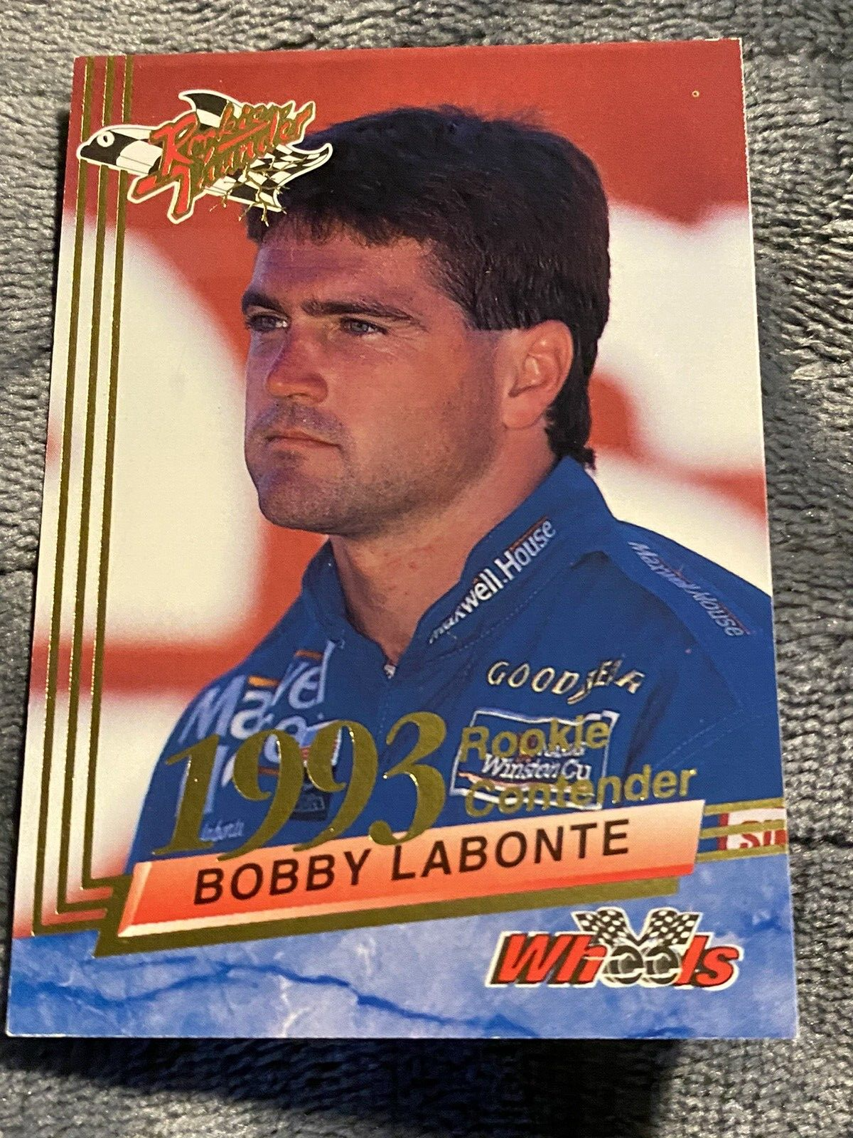 1993 Wheels Rookie Thunder #33 Bobby Labonte Racing NASCAR HOF 2020 | eBay
