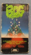 BOG Horror Movie VHS